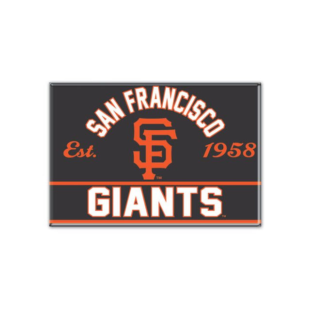 San Francisco Giants Metal Magnet 2.5" x 3.5"