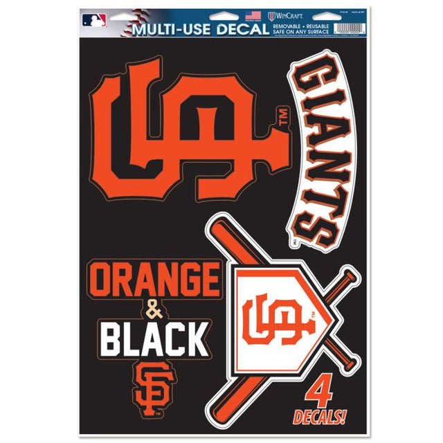 San Francisco Giants Multi-Use Decal 11" x 17"