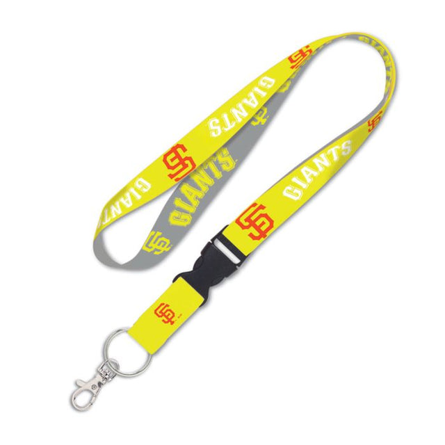 San Francisco Giants NEON Lanyard w/detachable buckle 1"