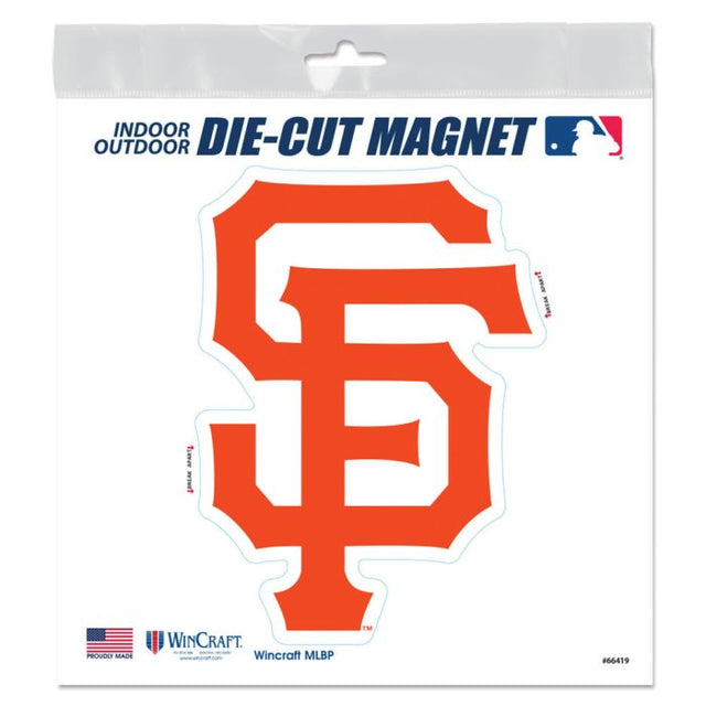 San Francisco Giants Outdoor Magnets 6" x 6"