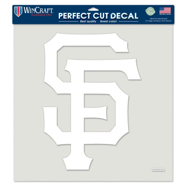 San Francisco Giants Perfect Cut Decal 17" x 17"