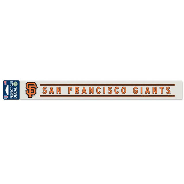 San Francisco Giants Perfect Cut Decals 2" x 17"