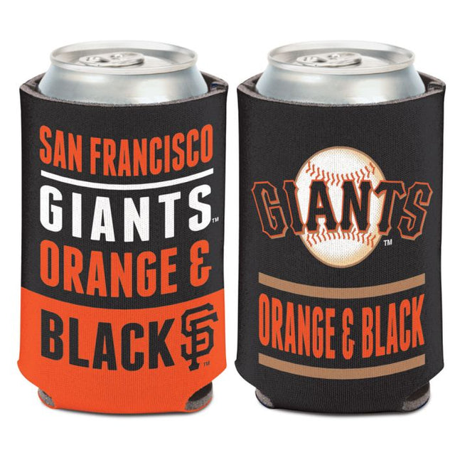 Enfriador de lata SLOGAN de los San Francisco Giants de 12 oz.