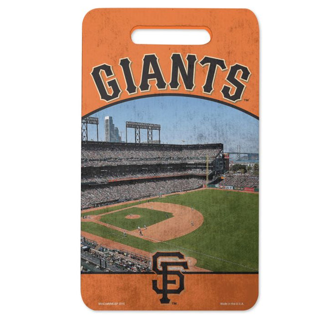 Cojín para asiento de estadio de los San Francisco Giants: almohadilla para rodillas de 10 x 17