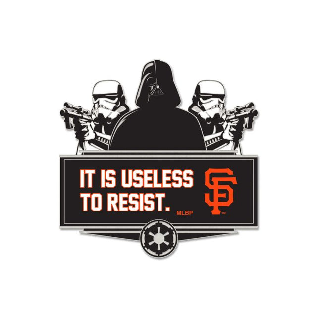 San Francisco Giants / Star Wars DARTH VADER Collector Pin Jewelry Card