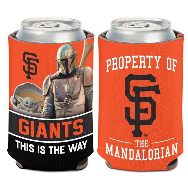 Enfriador de lata de 12 oz de San Francisco Giants / Star Wars Mandalorian