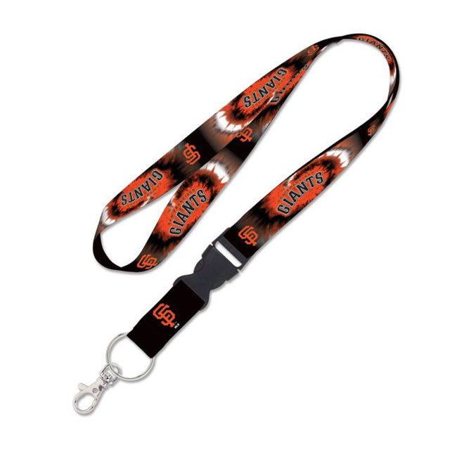 San Francisco Giants TDYE Lanyard w/detachable buckle 1"