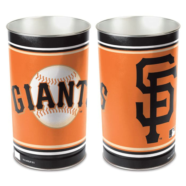 San Francisco Giants Wastebasket - tapered 15"H