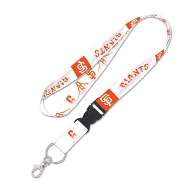 San Francisco Giants city Lanyard w/detachable buckle 1"