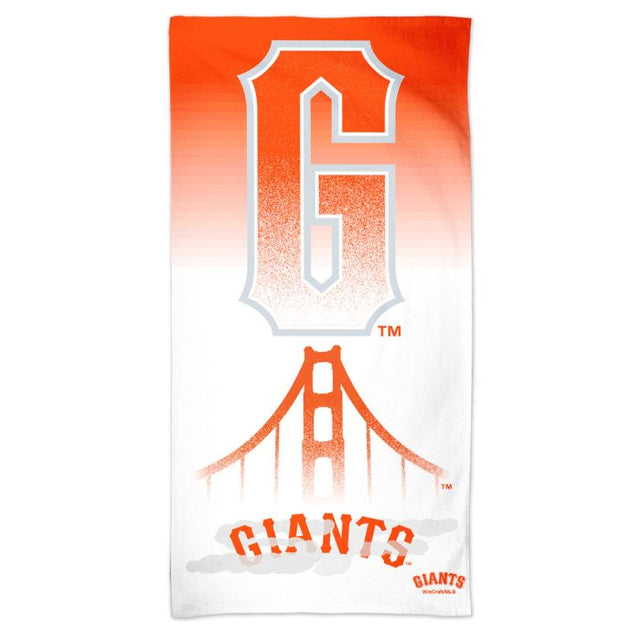 Toalla de playa Spectra de los San Francisco Giants de 30" x 60"