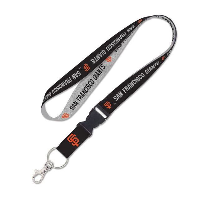 San Francisco Giants heather Lanyard w/detachable buckle 1"