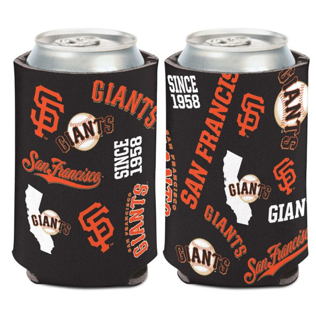 San Francisco Giants scatter Can Cooler 12 oz.