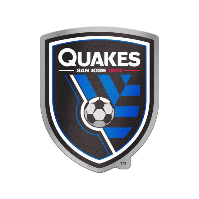 Calcomanía para automóvil de San Jose Earthquakes