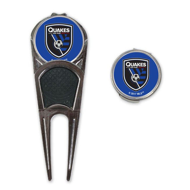 Combo de herramienta/marcador de golf/clip en forma de H de San Jose Earthquakes*