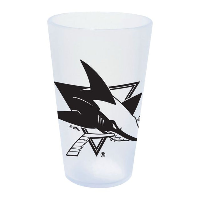 San Jose Sharks 16 oz Silicone Pint Glass