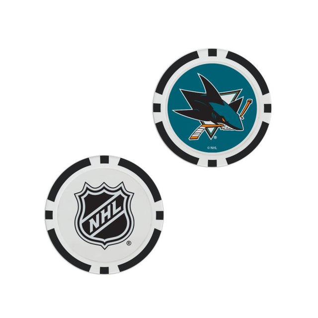 San Jose Sharks Ball Marker - Oversized indiv.