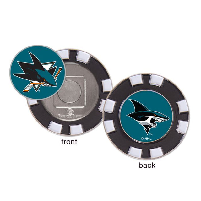 San Jose Sharks Golf Poker Chip Marker