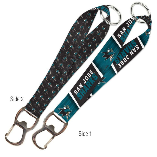 San Jose Sharks Keystrap Bottle Opener