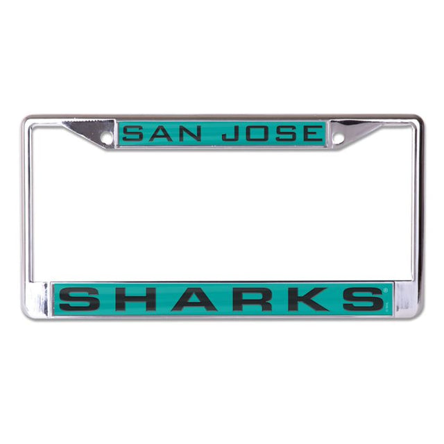 San Jose Sharks Lic Plt Frame S/L Printed