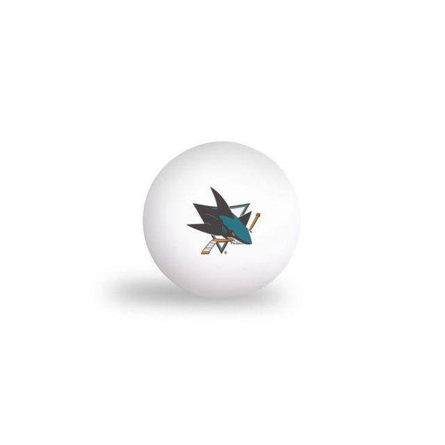 Pelotas de ping pong de los San Jose Sharks (paquete de 6)