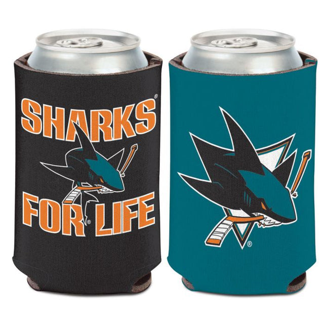 San Jose Sharks SLOGAN Can Cooler 12 oz.