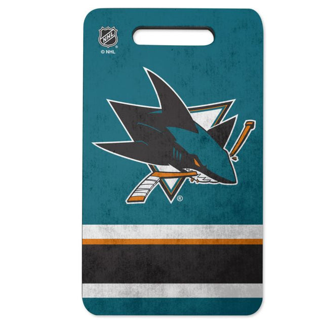 Cojín de asiento de los San Jose Sharks - Almohadilla para rodillas 10x17