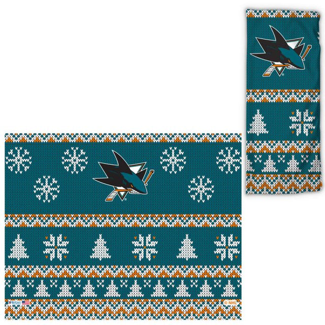 San Jose Sharks / Ugly Sweater Ugly Sweater Fan Wraps