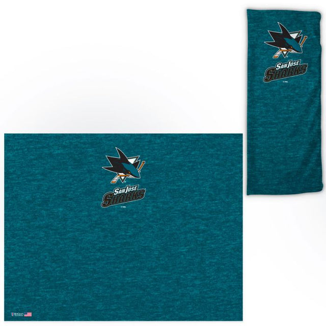 San Jose Sharks heathered Fan Wraps