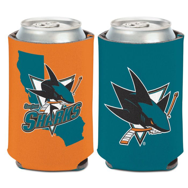 San Jose Sharks state Can Cooler 12 oz.