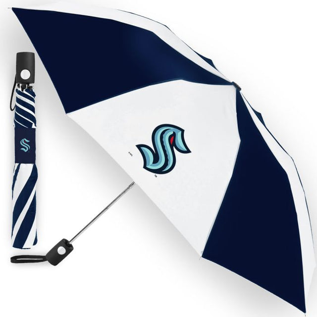 Seattle Kraken Auto Folding Umbrella