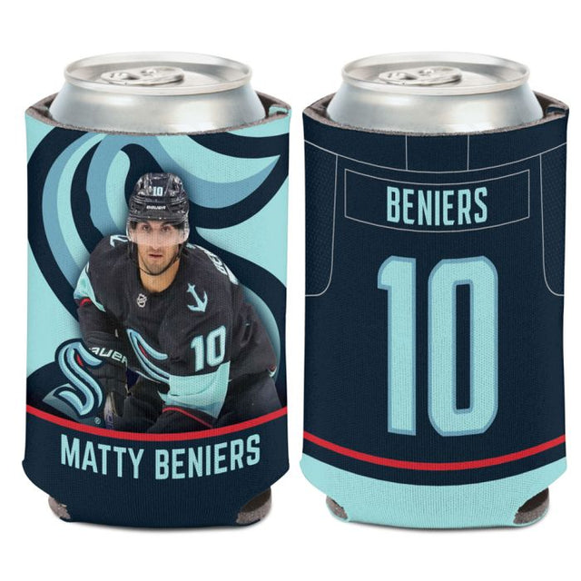 Seattle Kraken Can Cooler 12 oz. Matty Beniers