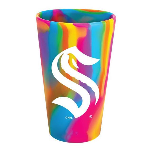 Seattle Kraken Fashion 16 oz Silicone Pint Glass