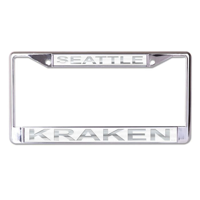 Seattle Kraken Lic Plt Frame S/L Printed