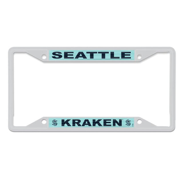 Seattle Kraken Lic Plt Frame S/S