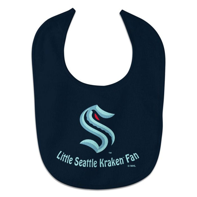 Seattle Kraken Little Fan All Pro Baby Bib