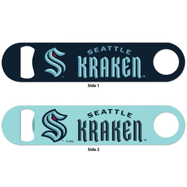 Seattle Kraken Metal Bottle Opener 2 Sided