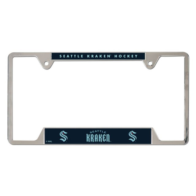 Seattle Kraken Metal License Plate Frame