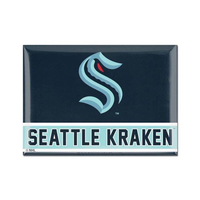 Seattle Kraken Metal Magnet 2.5" x 3.5"