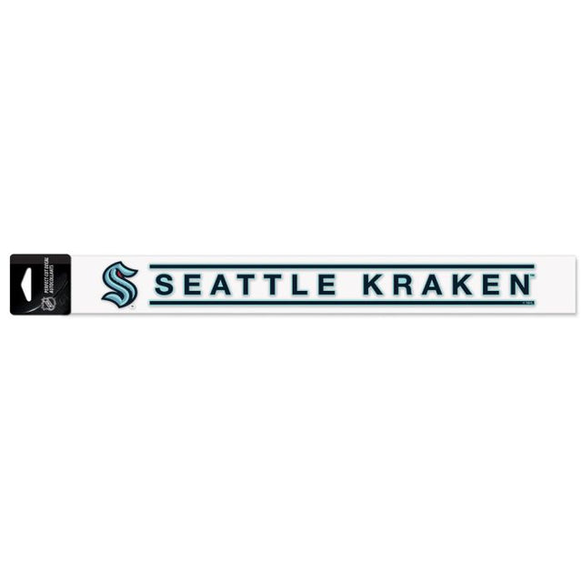 Seattle Kraken Perfect Cut Decals 2" x 17"