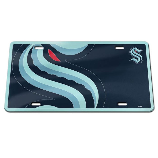 Seattle Kraken Specialty Acrylic License Plate