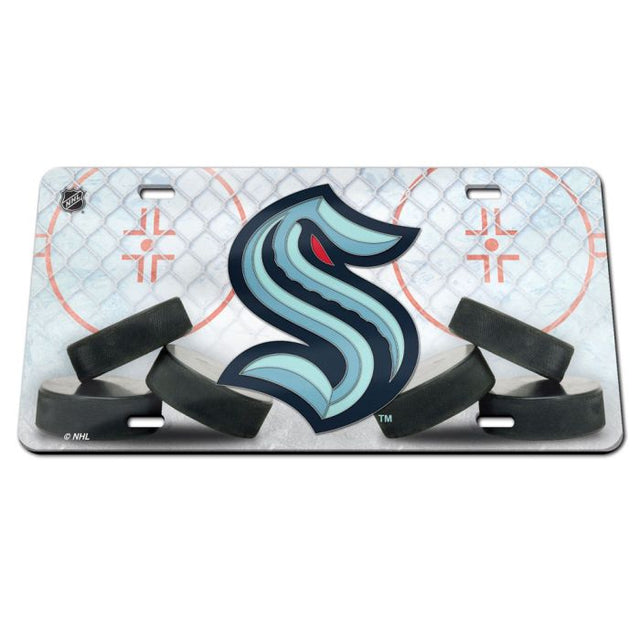 Seattle Kraken Specialty Acrylic License Plate