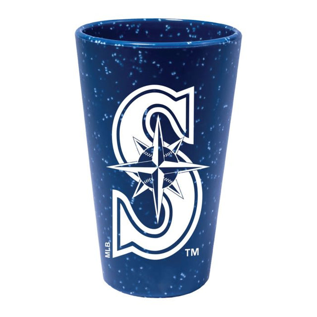 Vaso de pinta de silicona de 16 oz de los Seattle Mariners