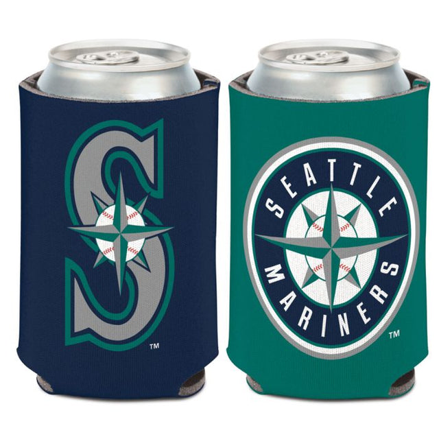 Enfriador de latas de 2 colores de los Seattle Mariners, 12 oz.