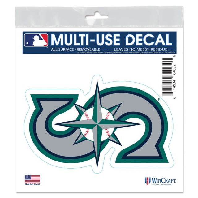 Seattle Mariners All Surface Decal 6" x 6"