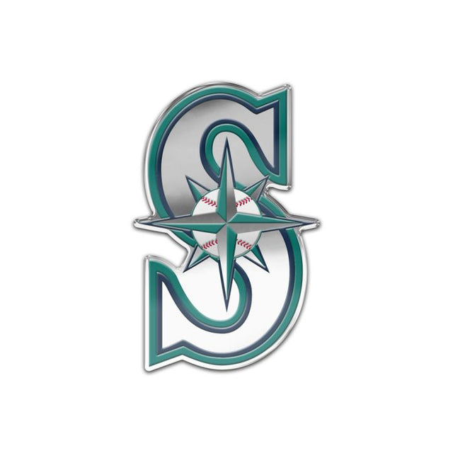 Insignia para automóvil de los Seattle Mariners con color