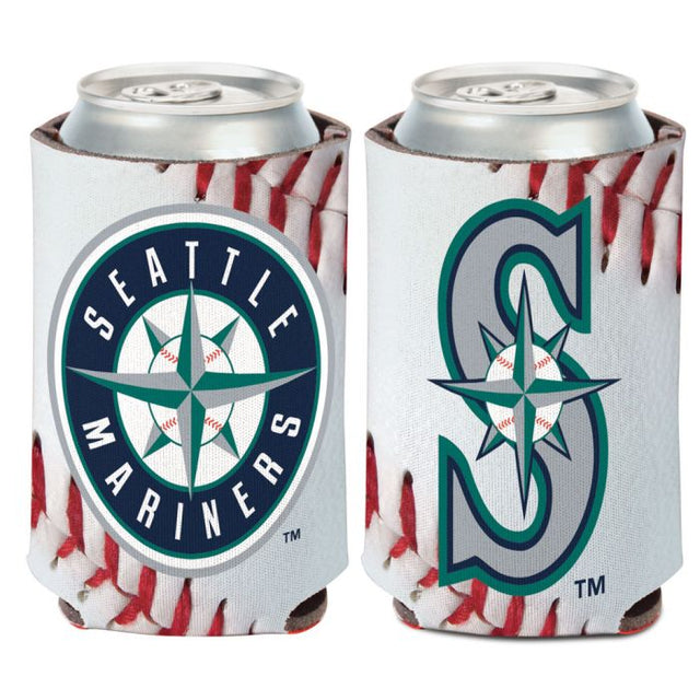 Enfriador de lata con diseño de pelota de los Seattle Mariners, 12 oz.