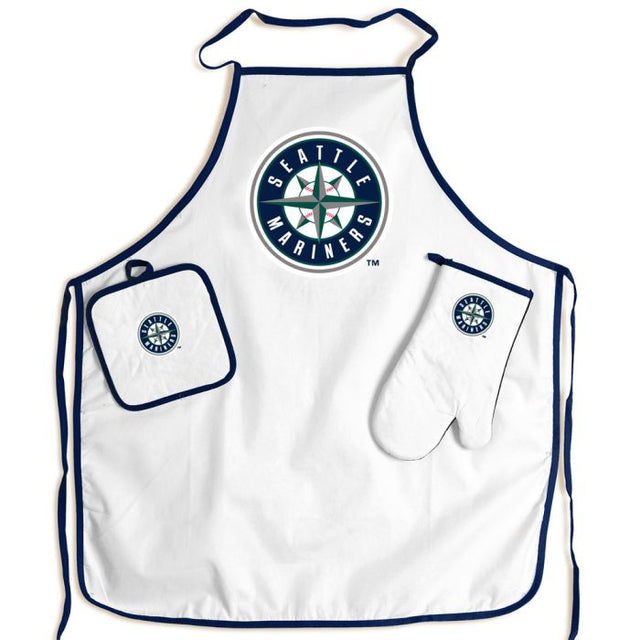 Juego de barbacoa para portón trasero de los Seattle Mariners