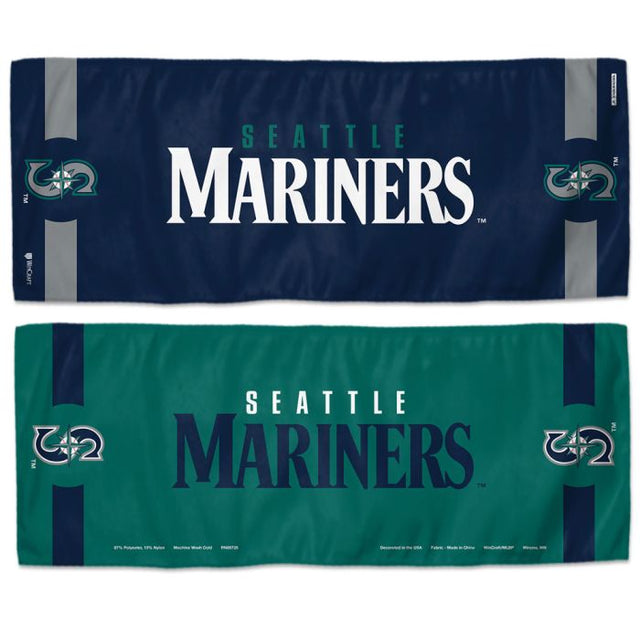 Toalla refrescante de los Seattle Mariners de 30 x 76 cm