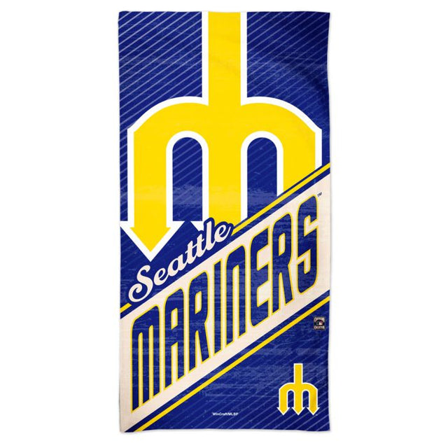 Toalla de playa Spectra de los Seattle Mariners/Cooperstown, 30" x 60"