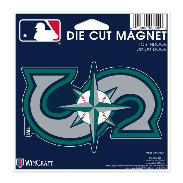 Seattle Mariners Die Cut Magnet 4.5" x 6"